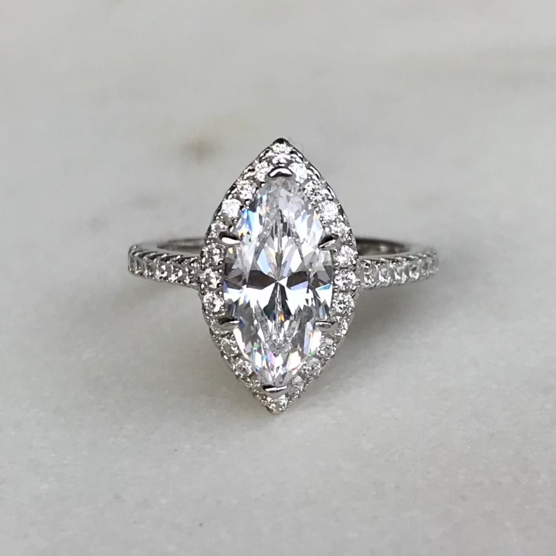 Anillo Marquise