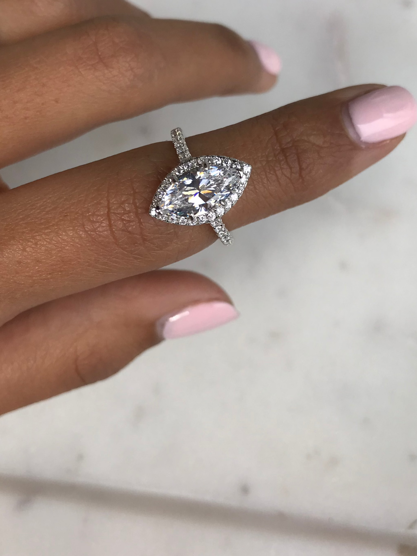 Anillo Marquise