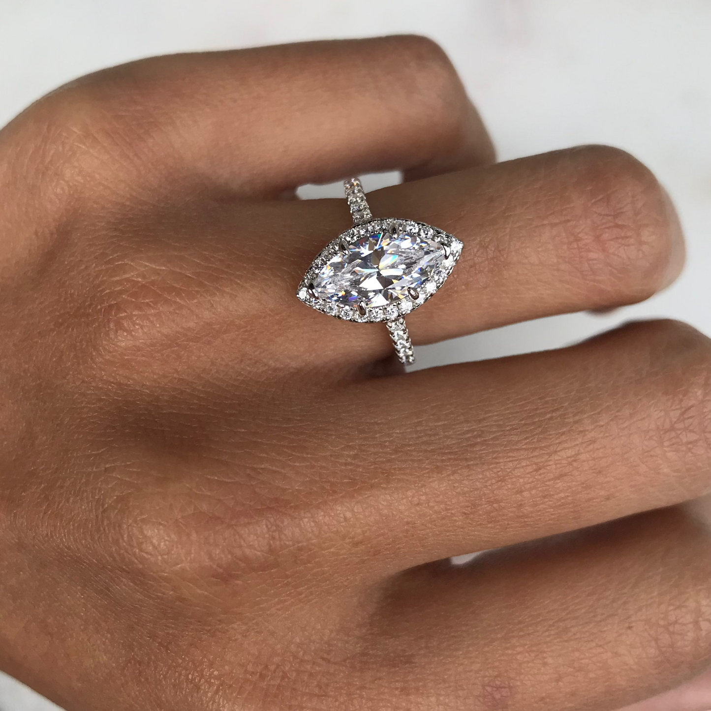 Anillo Marquise