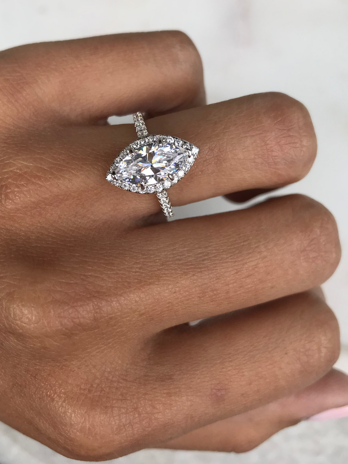 Anillo Marquise