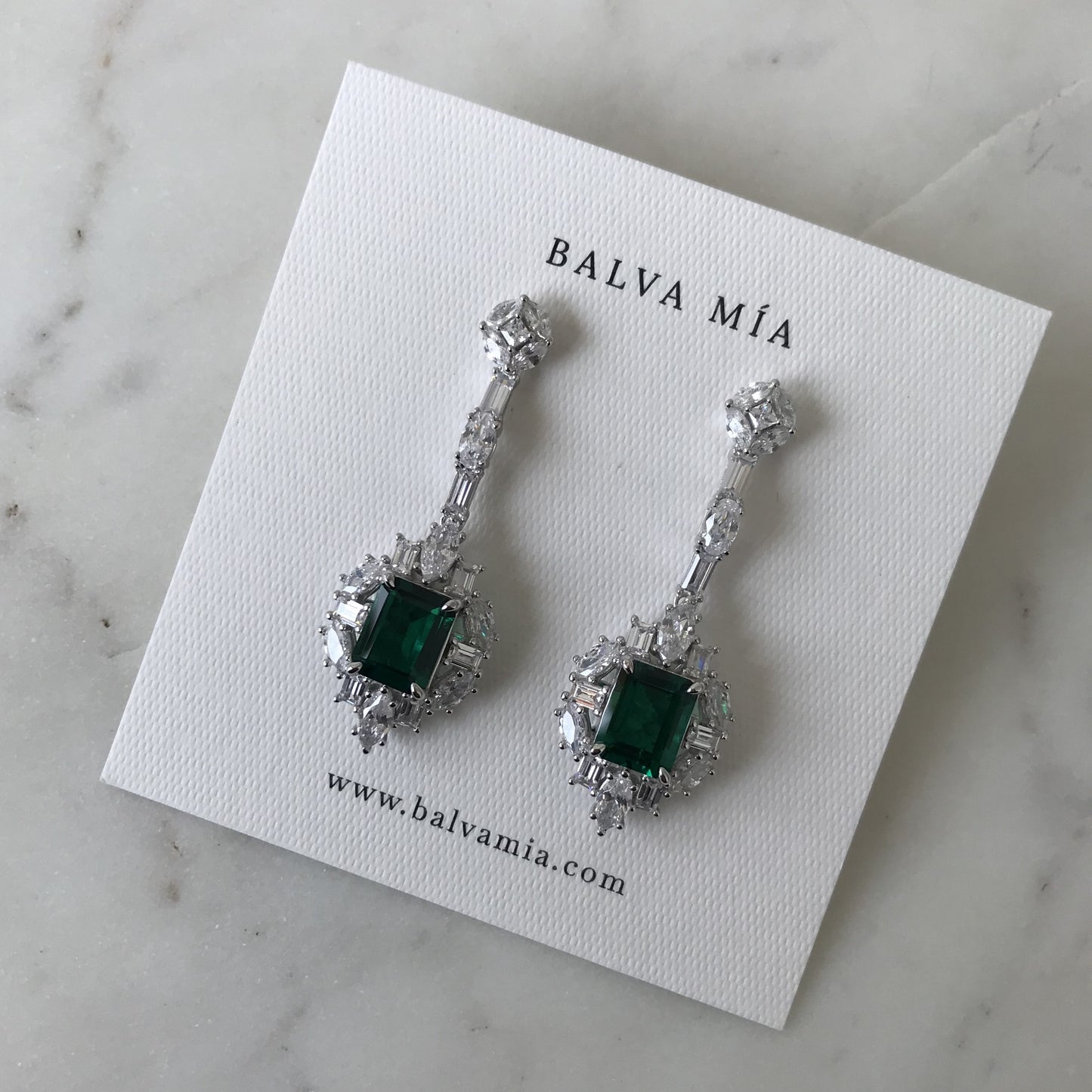 Aretes Emerald Belle