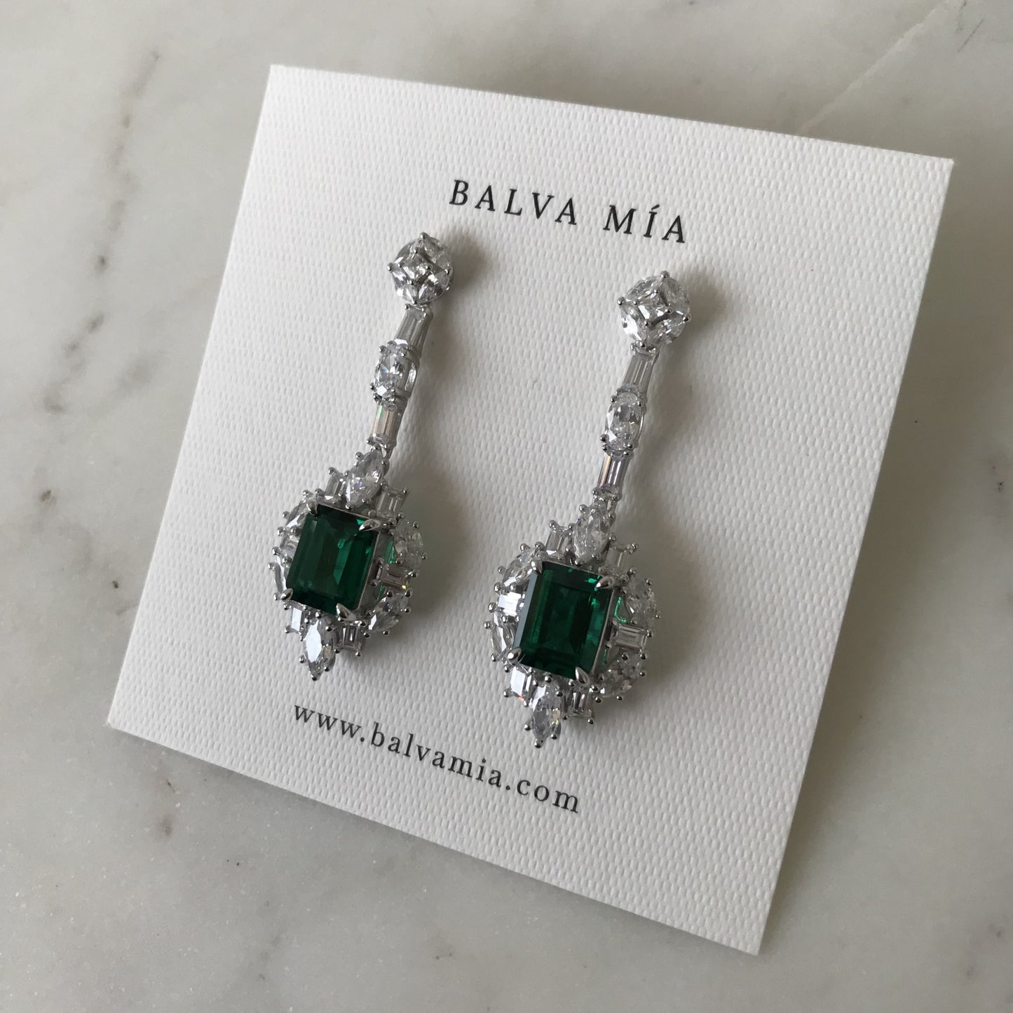 Aretes Emerald Belle