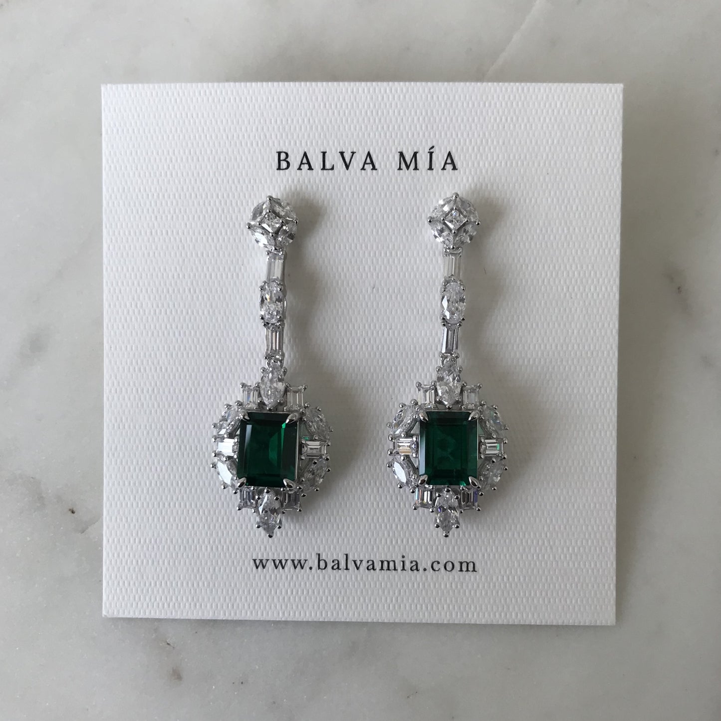 Aretes Emerald Belle