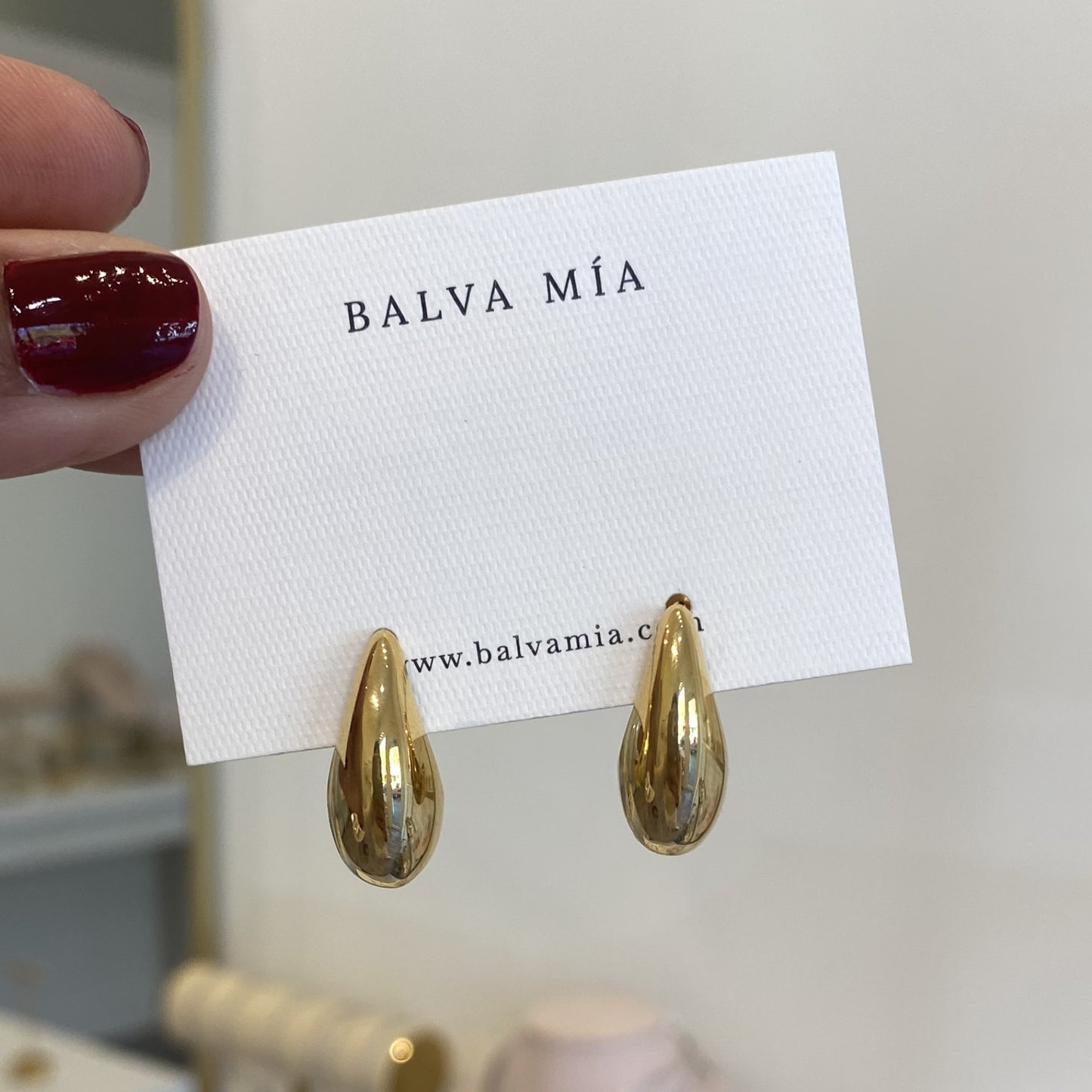 SS Aretes Mini Eva Gold