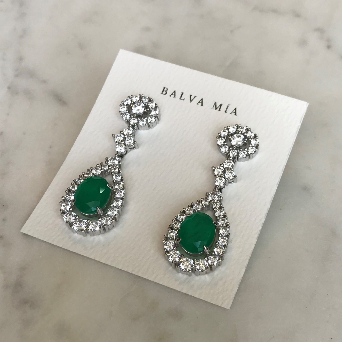 Aretes Turmalina Verde Edición Limitada