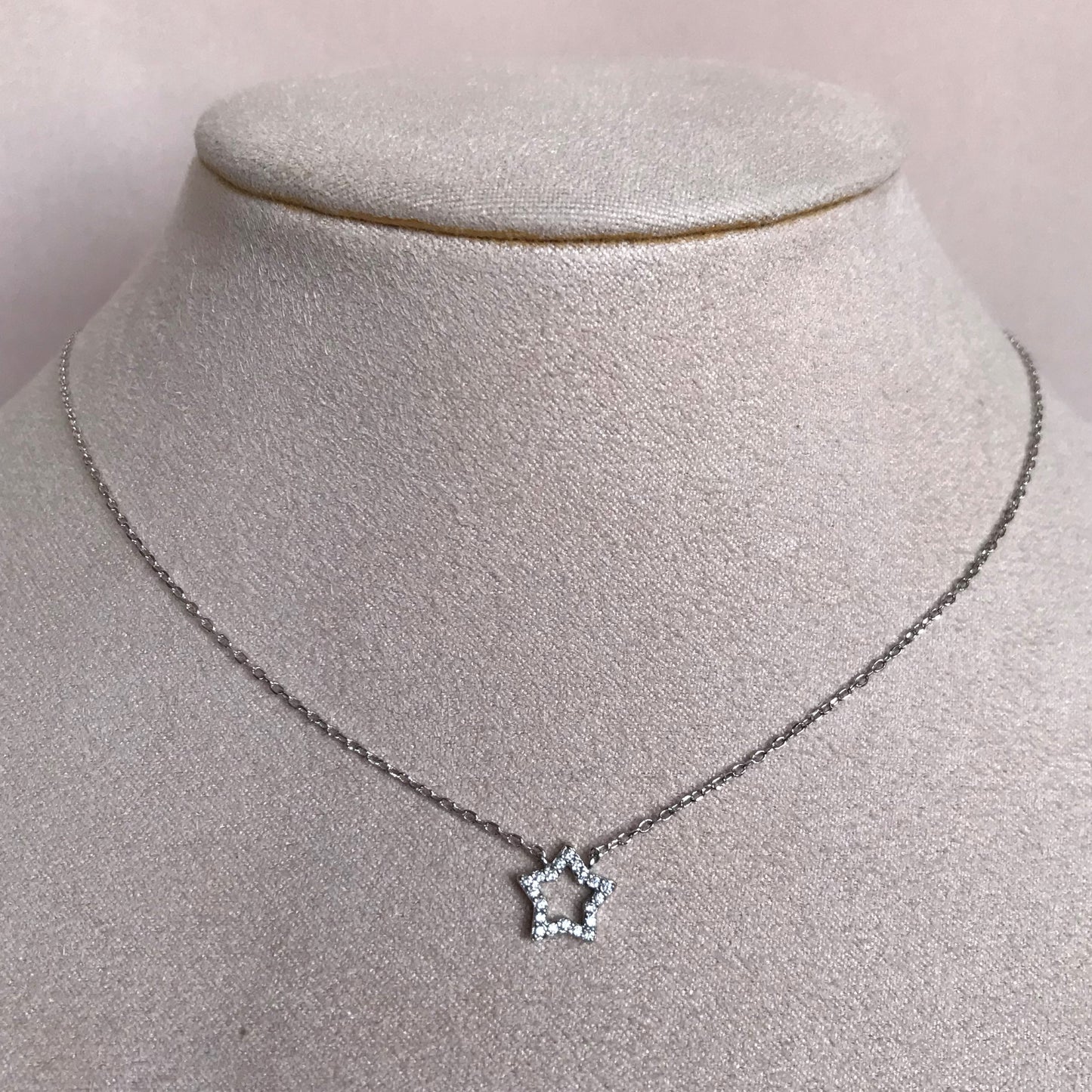 Collar Petite Silver Star