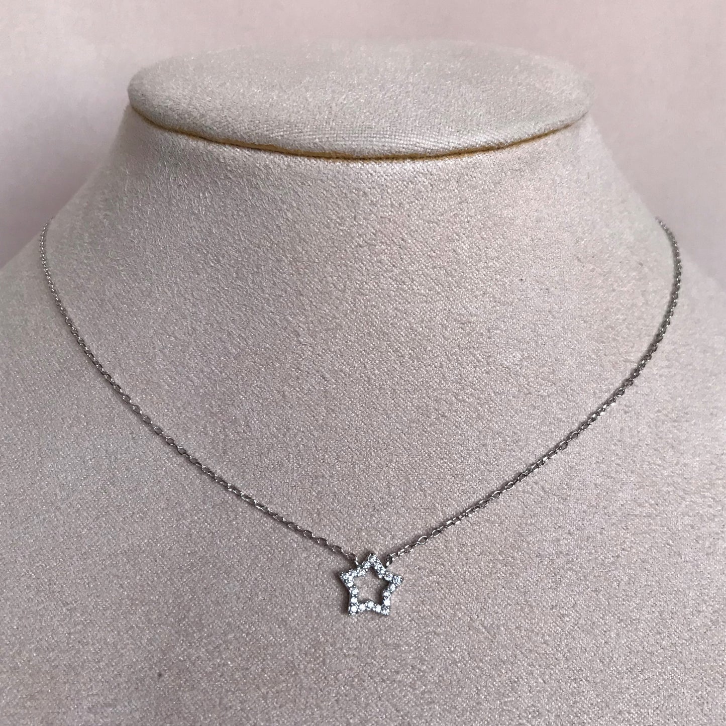 Collar Petite Silver Star