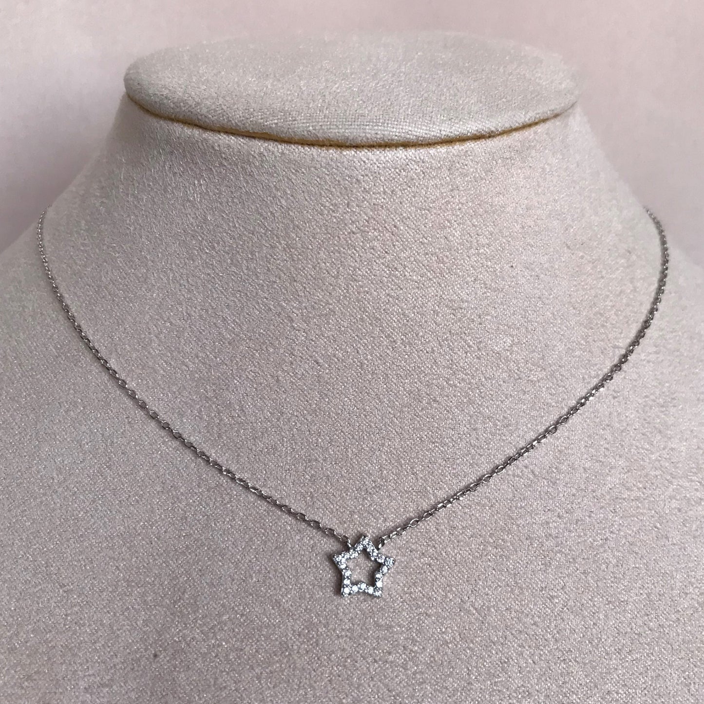 Collar Petite Silver Star