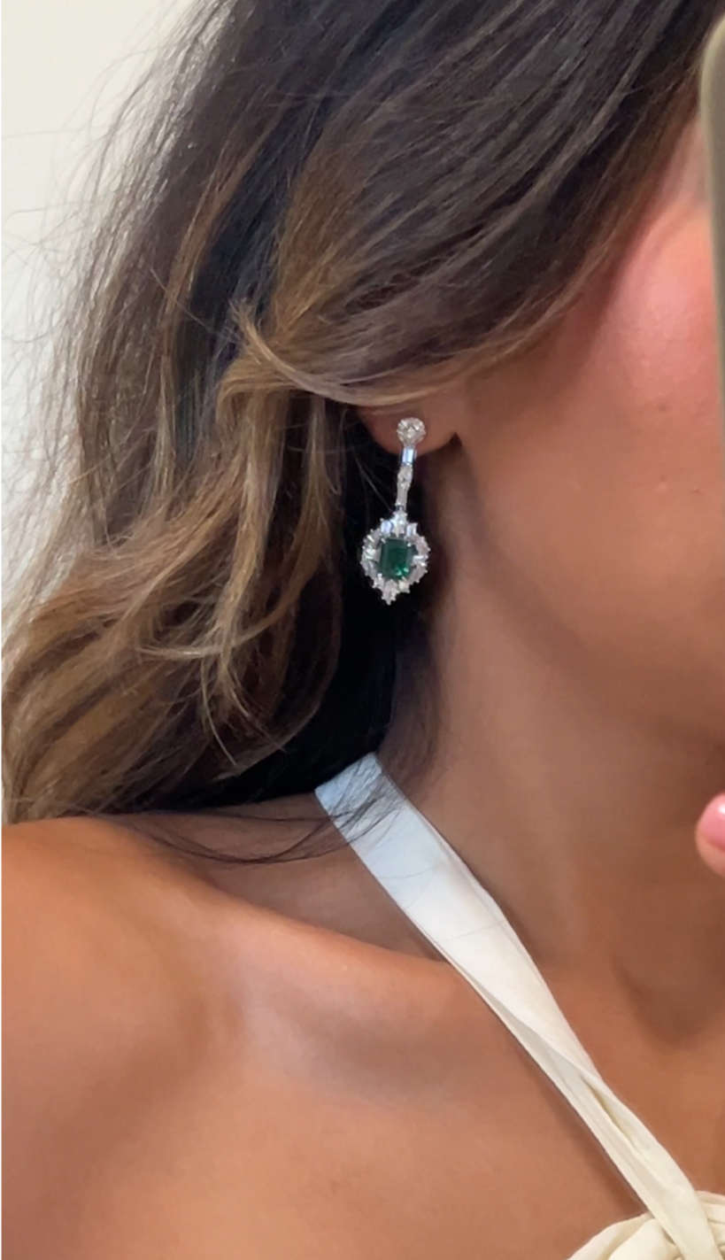 Aretes Emerald Belle