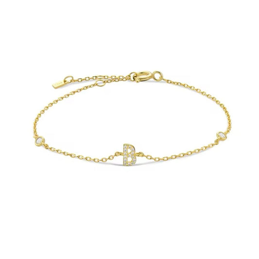 NEW!  Pulsera Golden Initial