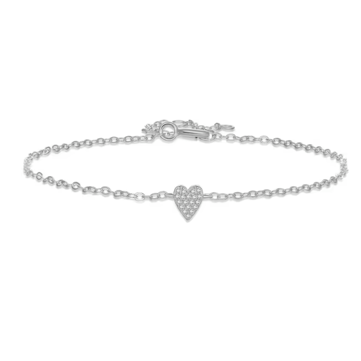 NEW!  Pulsera Mini Heart CZ