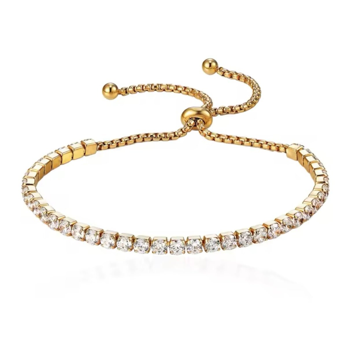 SS Pulsera con zirconias