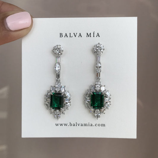 Aretes Emerald Belle