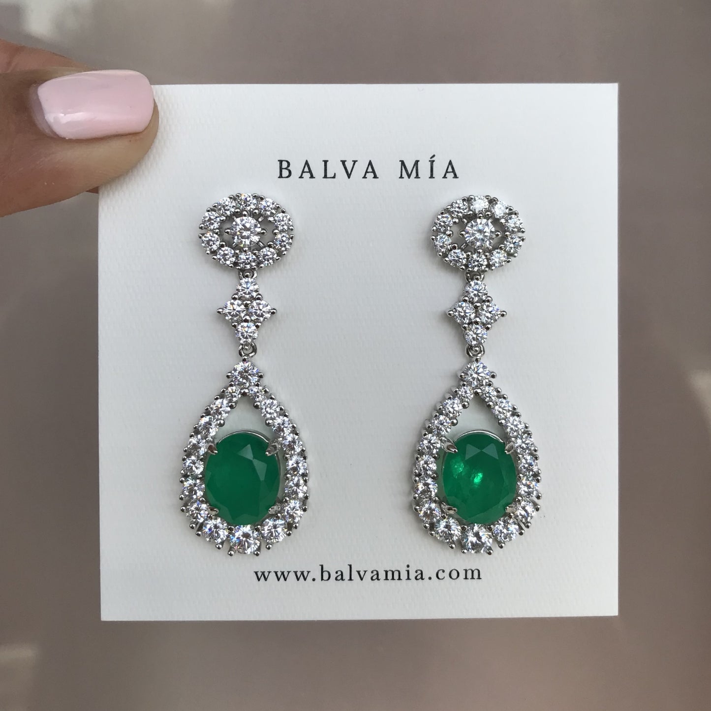 Aretes Turmalina Verde Edición Limitada