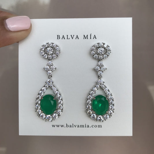 Aretes Turmalina Verde Edición Limitada