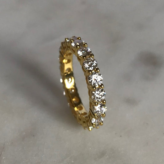 Churumbela Golden Moissanite 3mm