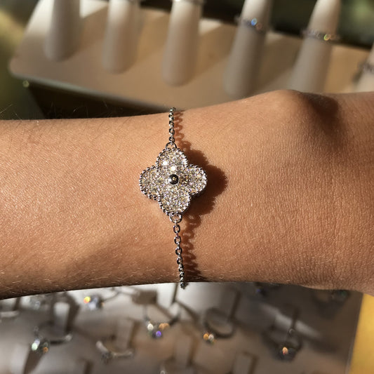 Pulsera Silver Clover