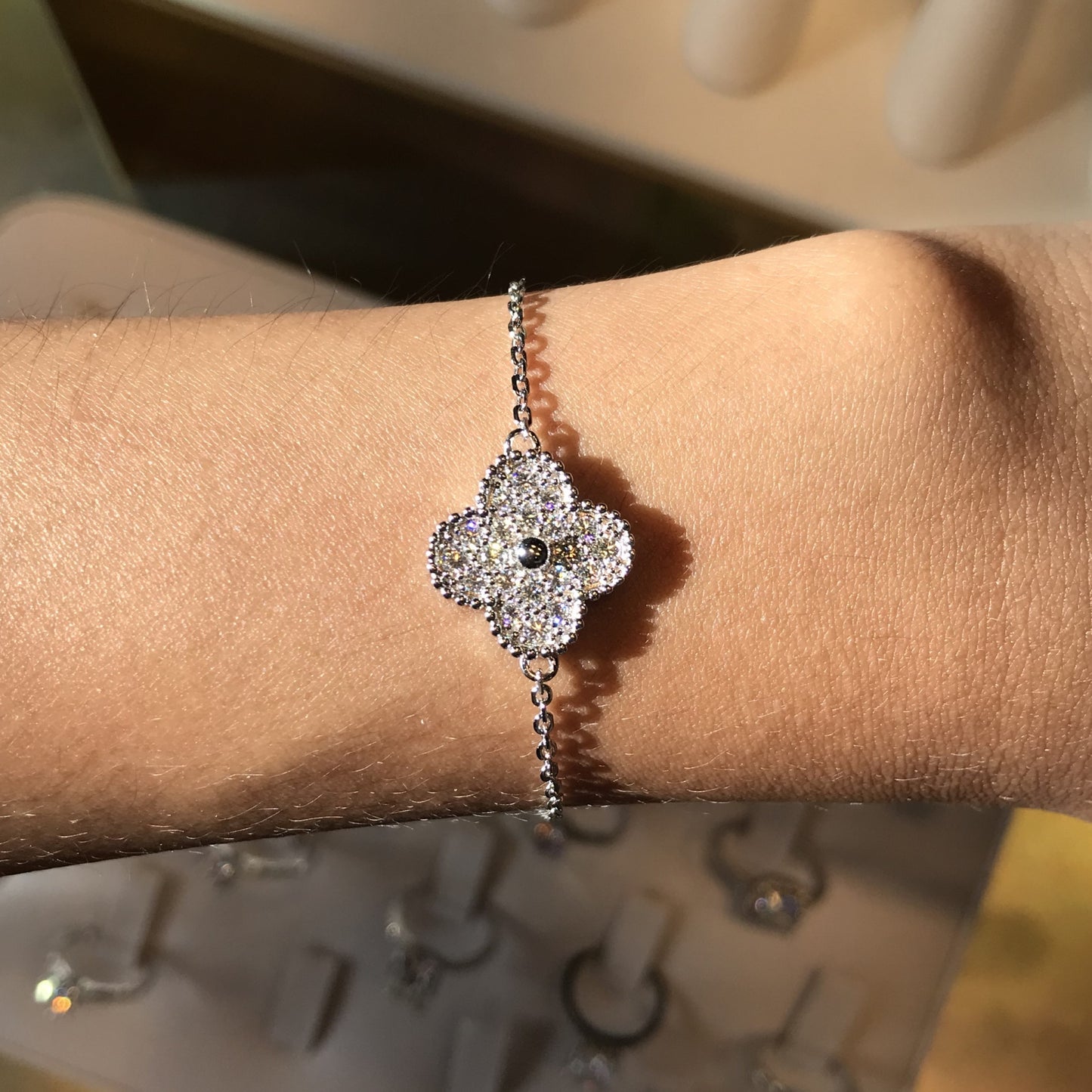 Pulsera Silver Clover