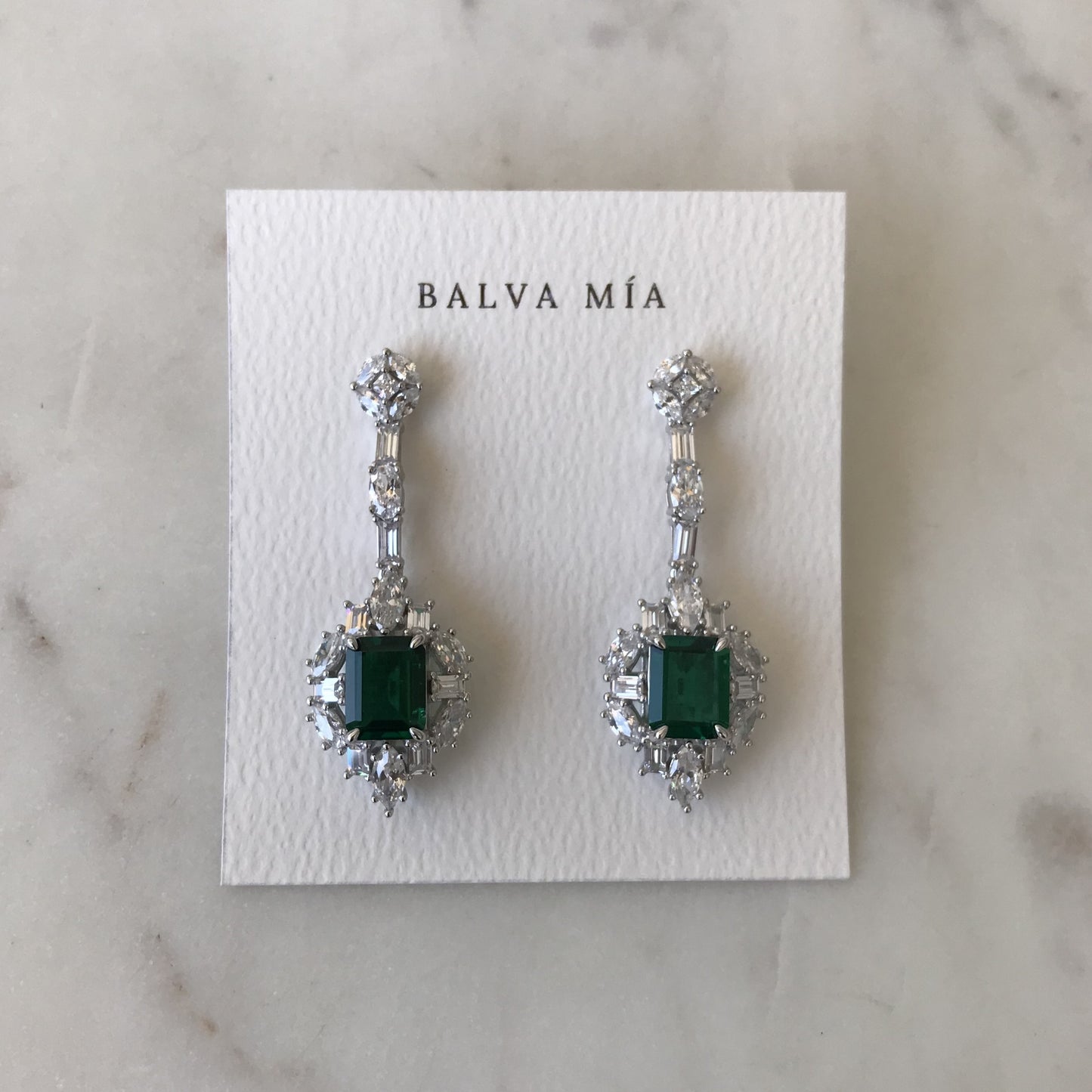 Aretes Emerald Belle