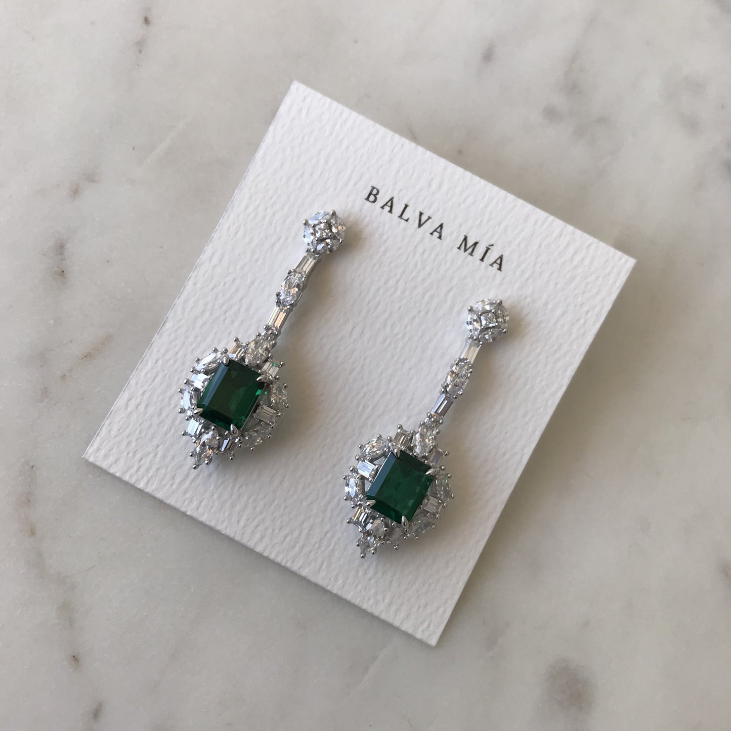 Aretes Emerald Belle