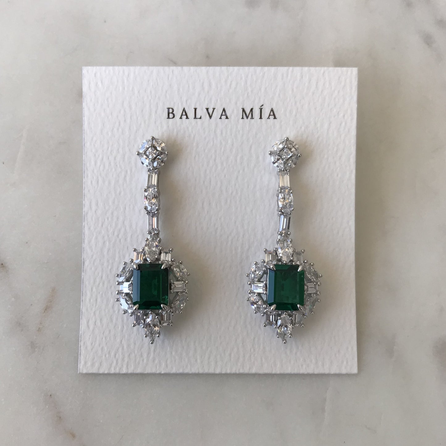 Aretes Emerald Belle