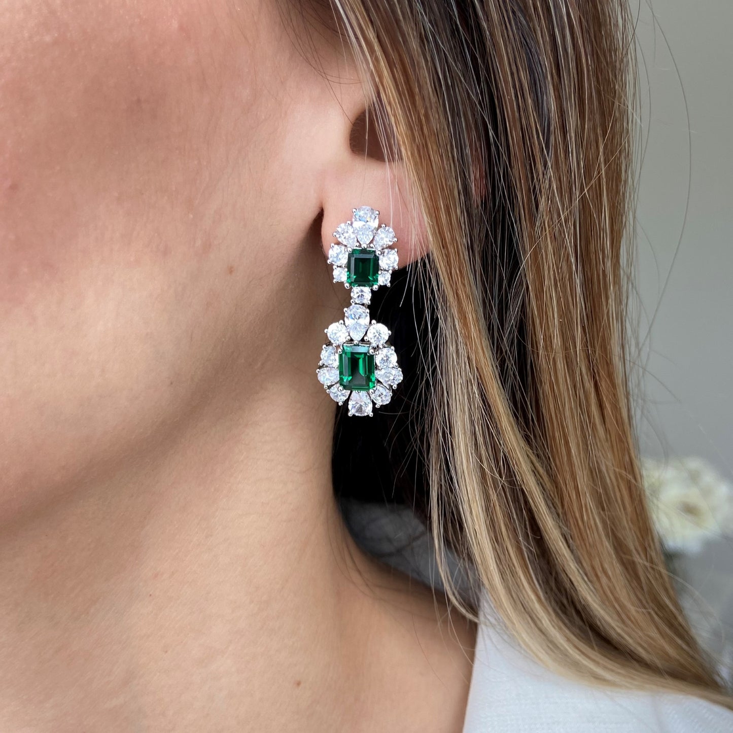 Aretes Emerald Edición Limitada